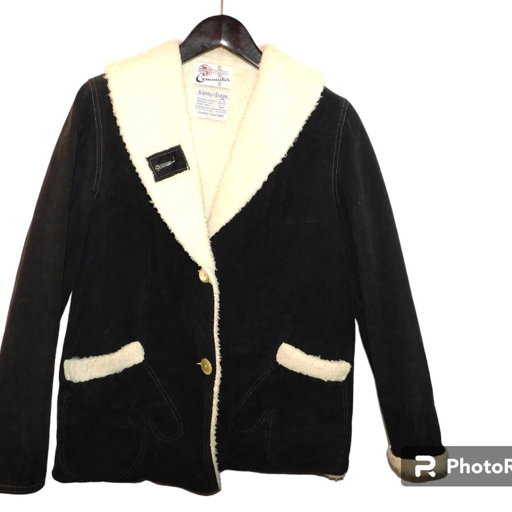 Graff Californiawear Commuter Coat Napoli-Suede Winter Jacket Vintage